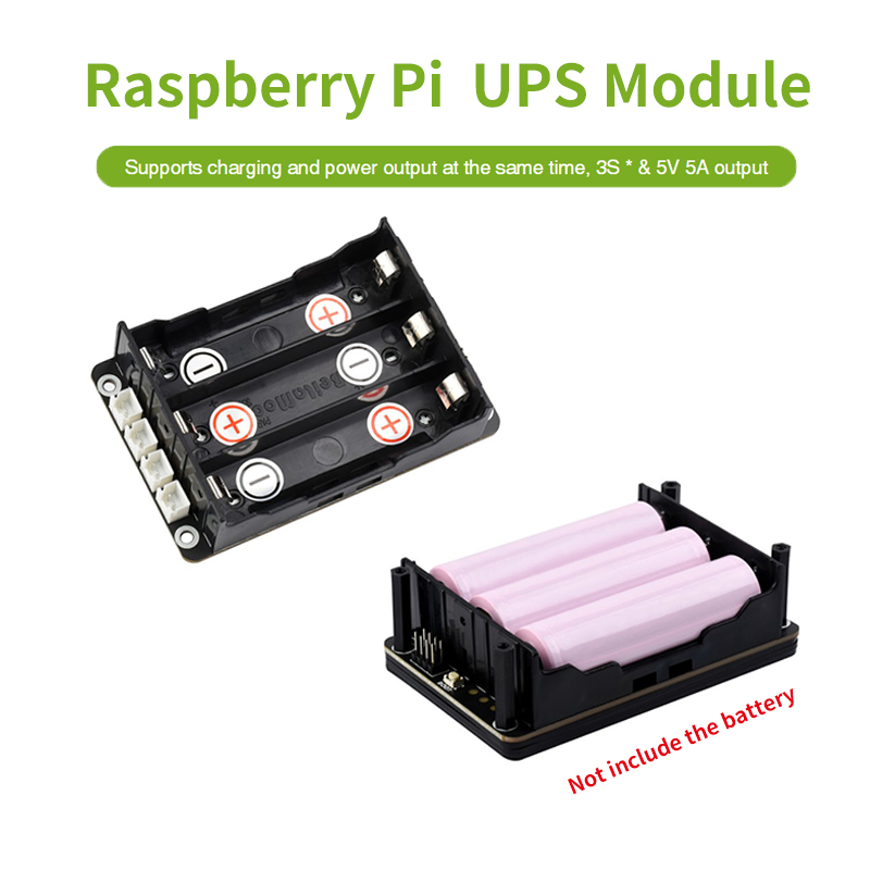 Raspberry Pi Uninterrupted Power Supply Ups 18650 - Raspberry Pi 5 UPS HOED Ondersteuning