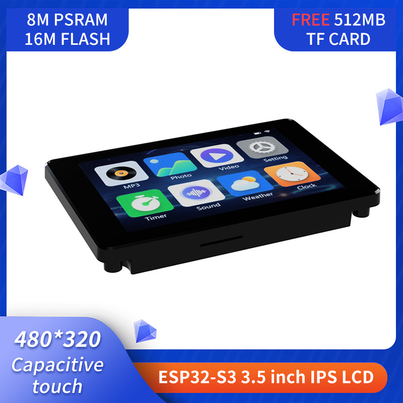 ESP32 MCU 3,5 inch IPS capacit - Argon One V3 M.2 Nvme Case recensie en prijs