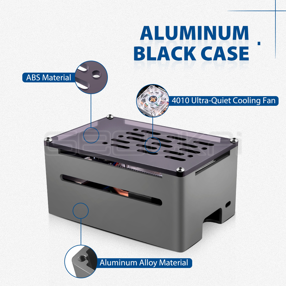 Geeekpi Aluminium Brick Case Z - Argon One V3 M.2 Nvme Case recensie en prijs